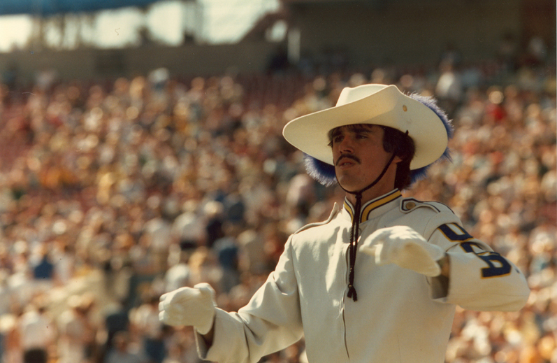 Drum Major Michael O'Gara, 1984