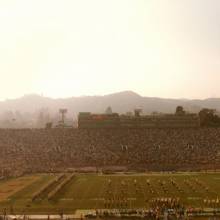 Percussion solo, USC game, November 17, 1984