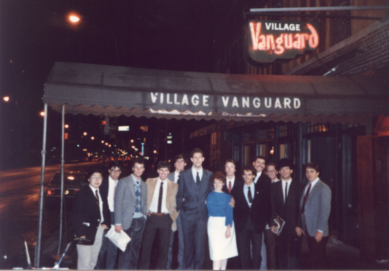 Band at Village Vanguard, 1985 NIT Tournament