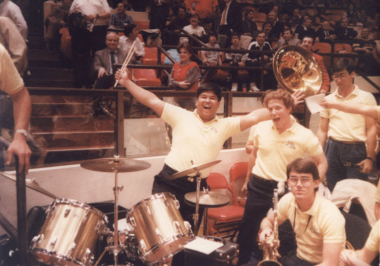 Band at 1985 NIT Tournament