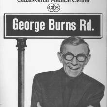1986 0410 George Burns Road Dedication cover