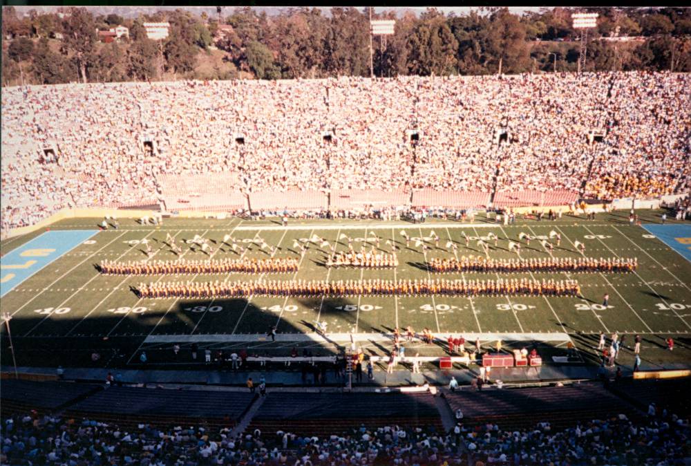 Pregame, USC Game, November 22, 1986