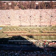 Pregame, USC Game, November 22, 1986