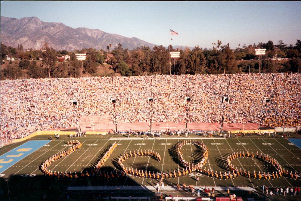 Pregame, USC Game, November 22, 1986