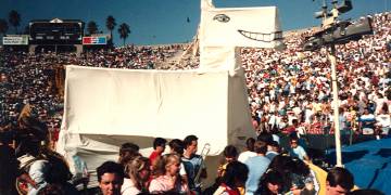 UCLA vs. Stanford "Downfall of Troy Show" 11/8/86