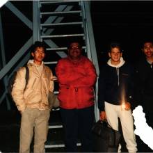 1987 November photo at Band Tower