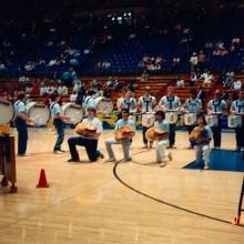 1988 Drumline at WSU BB Game 1/28/88