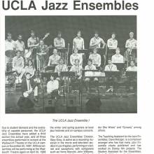 UCLA Bands Newsletter, page 3, 1988