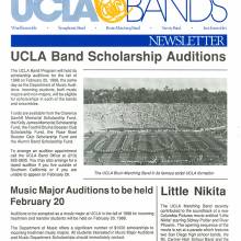 UCLA Bands Newsletter, 1988