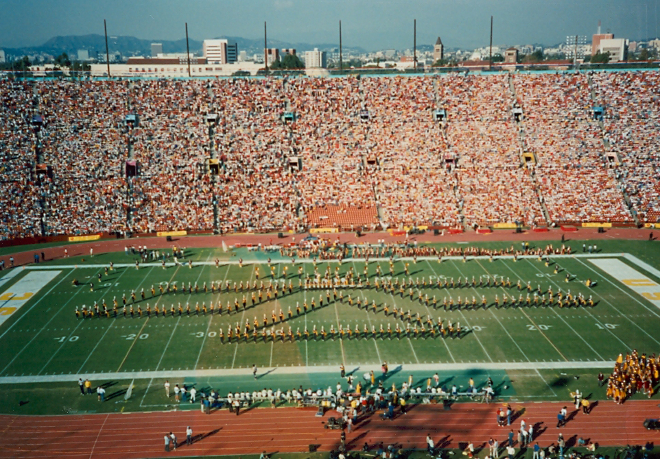 1987 ucla at usc halftime 2d