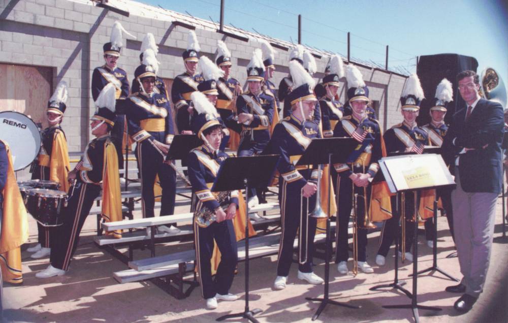 Reagan Library Berlin Wall Dedication April 12, 1990