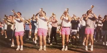 1989 Bay Area Trip rehearsal at Mountain View HS