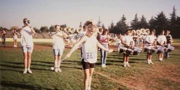 1989 Bay Area Trip rehearsal at Mountain View HS