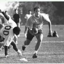 1989 Band Bowl Peter Dames Running