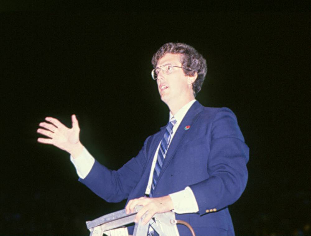 1983 Rose Bowl Gordon at Postgame