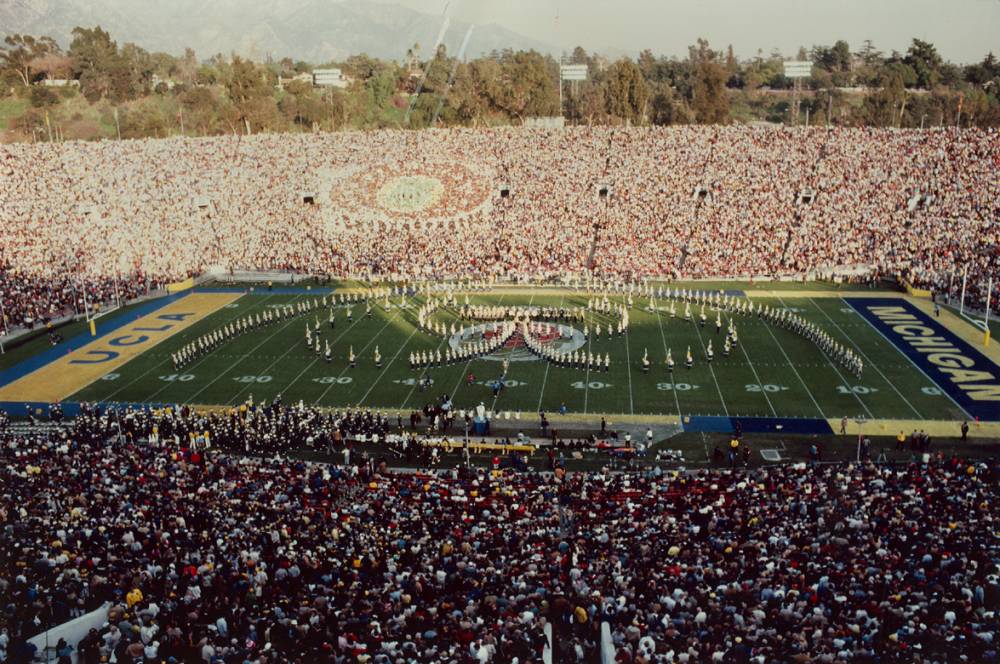 Formation, 1983 Rose Bowl, January 1, 1983