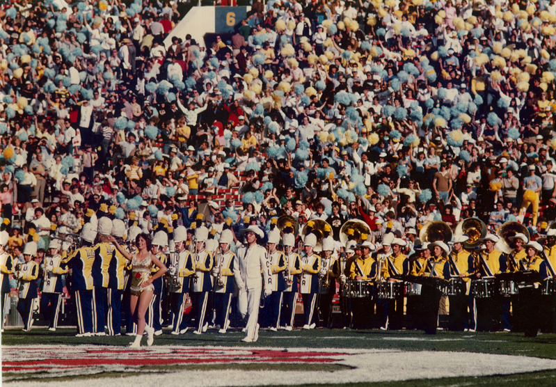 Drum Major Frank Silva, 1983 Rose Bowl, January 1, 1983