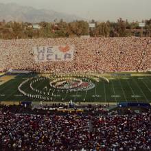 Circles, 1983 Rose Bowl, January 1, 1983