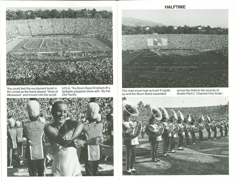 Band Booklet, page 5, 1984 Rose Bowl