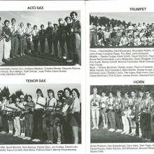 Band Booklet, page 11, 1984 Rose Bowl