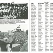 Band Booklet, page 13, 1984 Rose Bowl