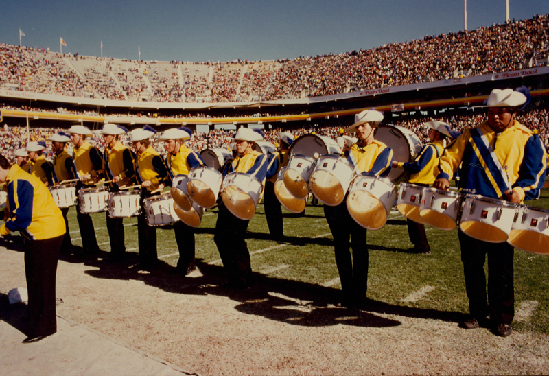 Drumline, 1985 Fiesta Bowl, Tempe Arizona, January 1, 1985