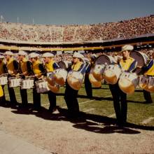 Drumline, 1985 Fiesta Bowl, Tempe Arizona, January 1, 1985