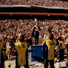 Drum major Michael O' Gara, 1985 Fiesta Bowl, January 2, 1985