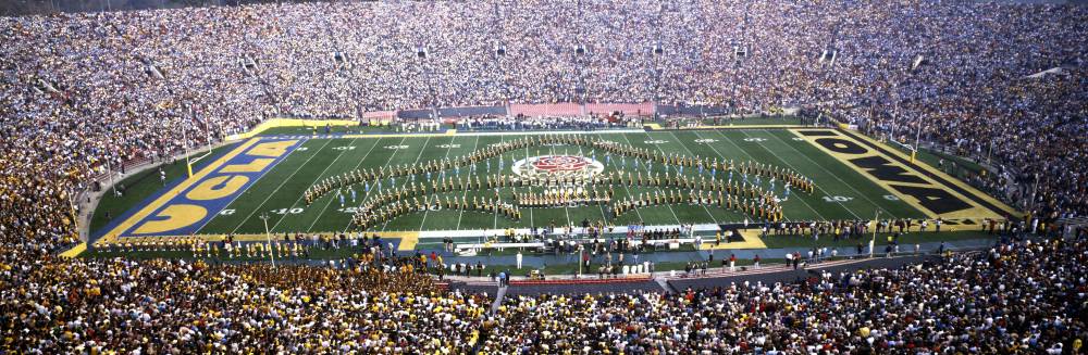 1986 UCLA vs. Iowa Pregame High Res Panorama