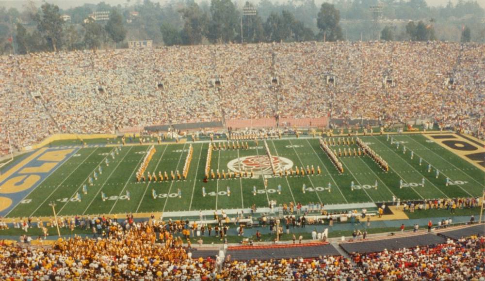 Block UCLA, 1986 Rose Bowl, January 1, 1986