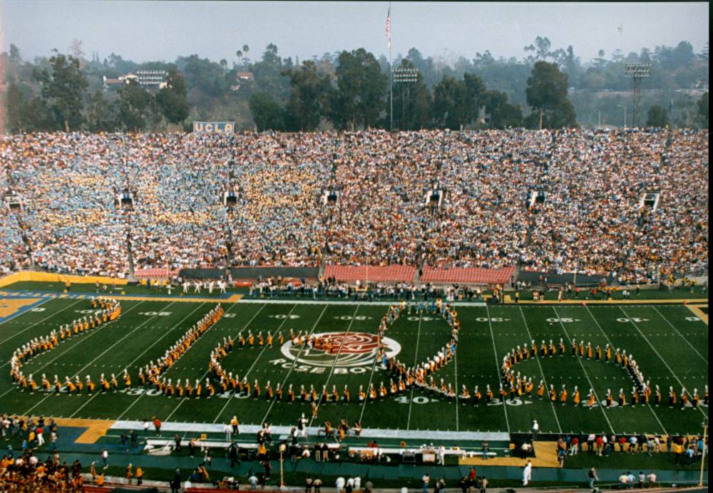 Script UCLA, 1986 Rose Bowl, January 1, 1986