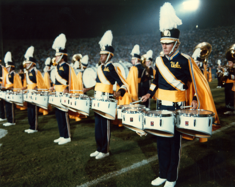 Tenor drums, 1986 Rose Bowl, January 1, 1986