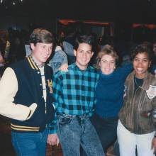 Band members, 1989 Cotton Bowl