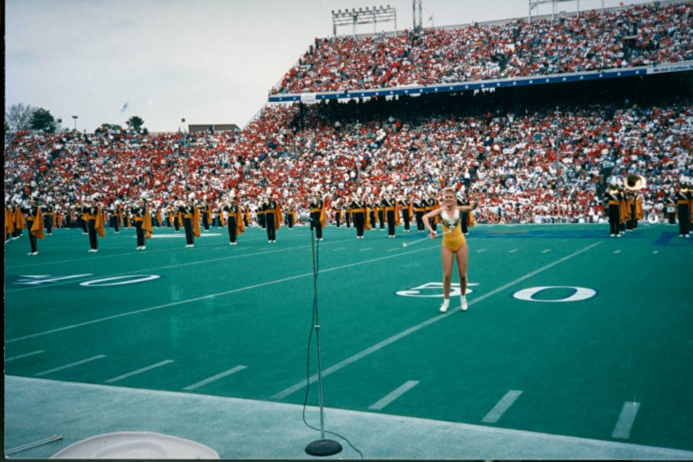 Golden Girl Joyce Parr and Band, 1989 Cotton Bowl, January 2, 1989