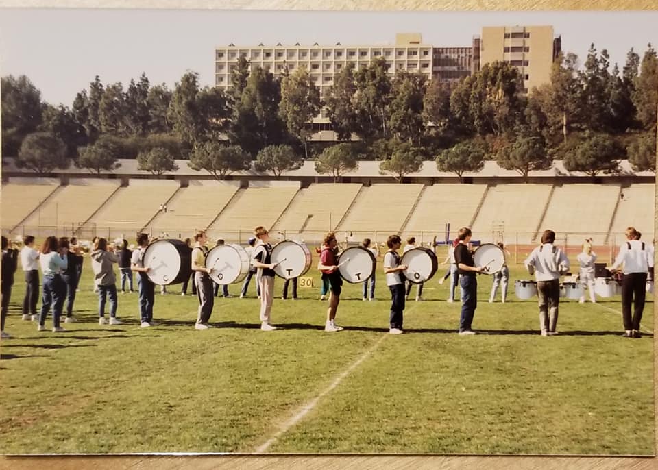 Cotton Bowl rehearsal on IM Field