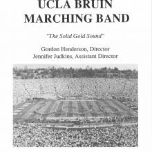 Band booklet, cover page, 1989 Cotton Bowl