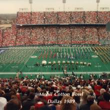 Combined ensemble, 1989 Cotton Bowl, January 2, 1989