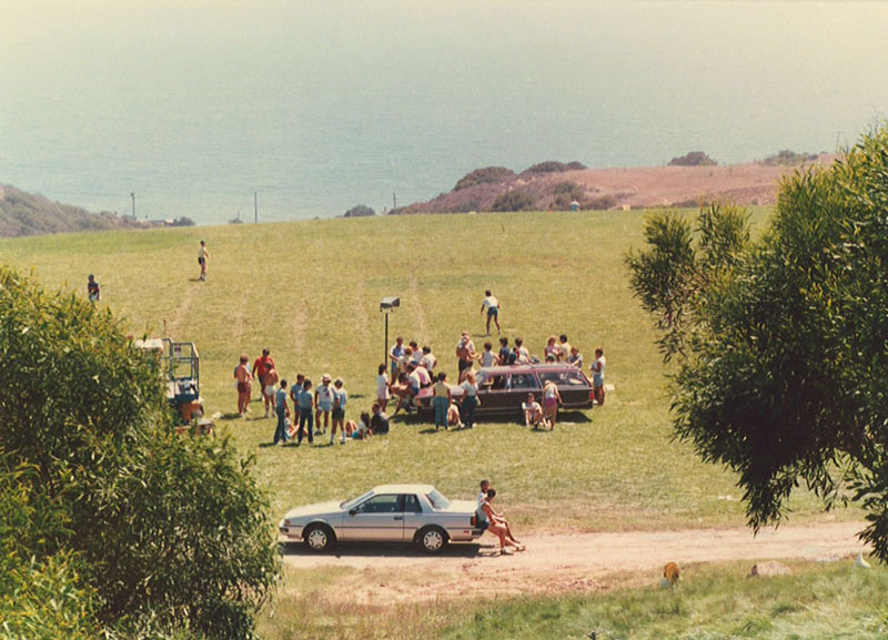 Rehearsal at Pepperdine, 1984 