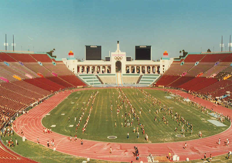 Rehearsal at Coliseum, 1984