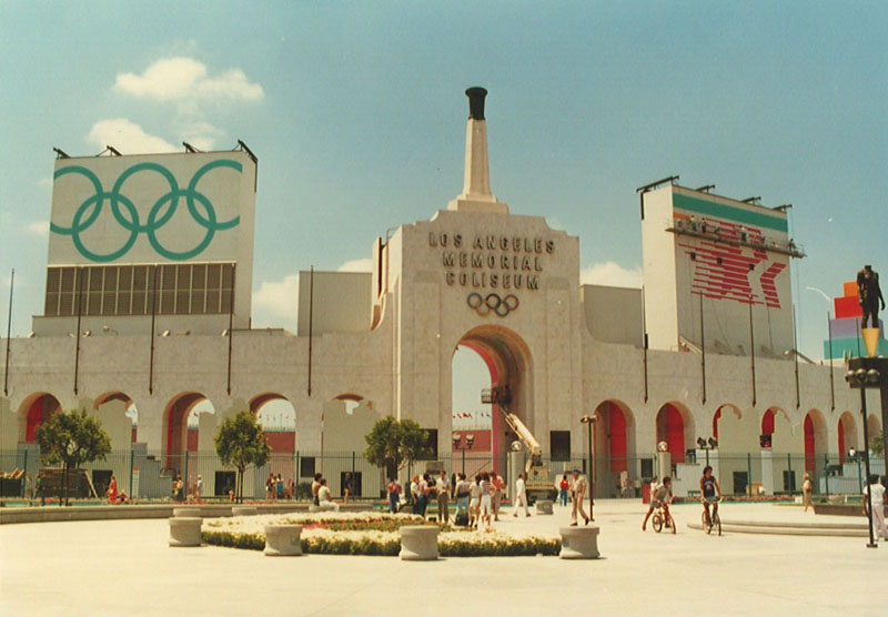 Coliseum exterior, 1984