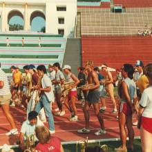 Coliseum rehearsal,1984 