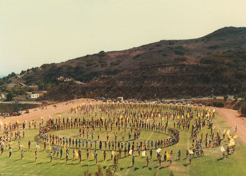 Circles, Rehearsal at Pepperdine,1984 