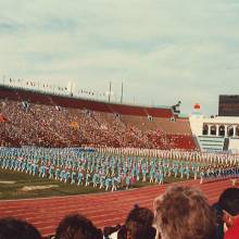 Dress Rehearsal, Coliseum, 1984 Summer Olympics