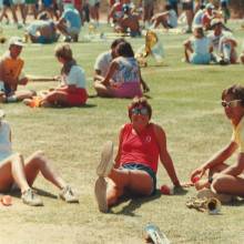 Rehearsal at Pepperdine, 1984 