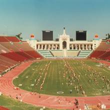 Rehearsal at Coliseum, 1984