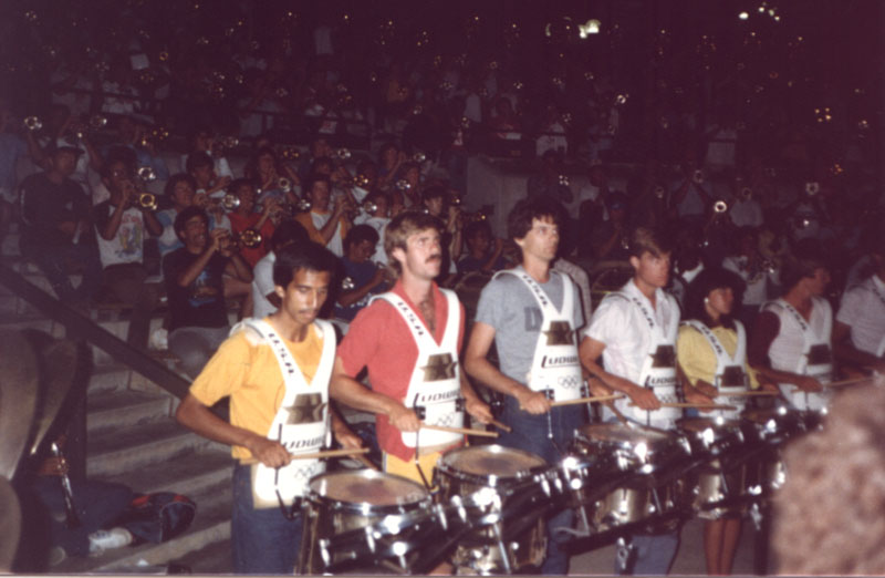 Drums and Trumpets at Amphitheatre, 1984