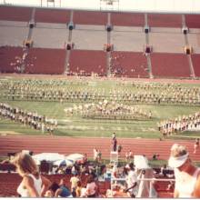 Swing Era drill with Zap, 1984