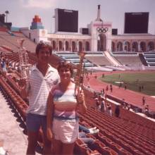 Erik Gosen and Suzie Stoke, Coliseum, 1984