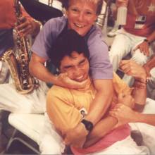 Charles Moore and Mike Koshimizu, July 1984