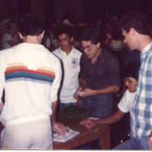 Kappa Kappa Psi shirt sale that helped finance the party after the Opening Ceremonies
